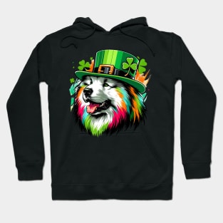 Eurasier Dog Celebrates Saint Patrick's Day Hoodie